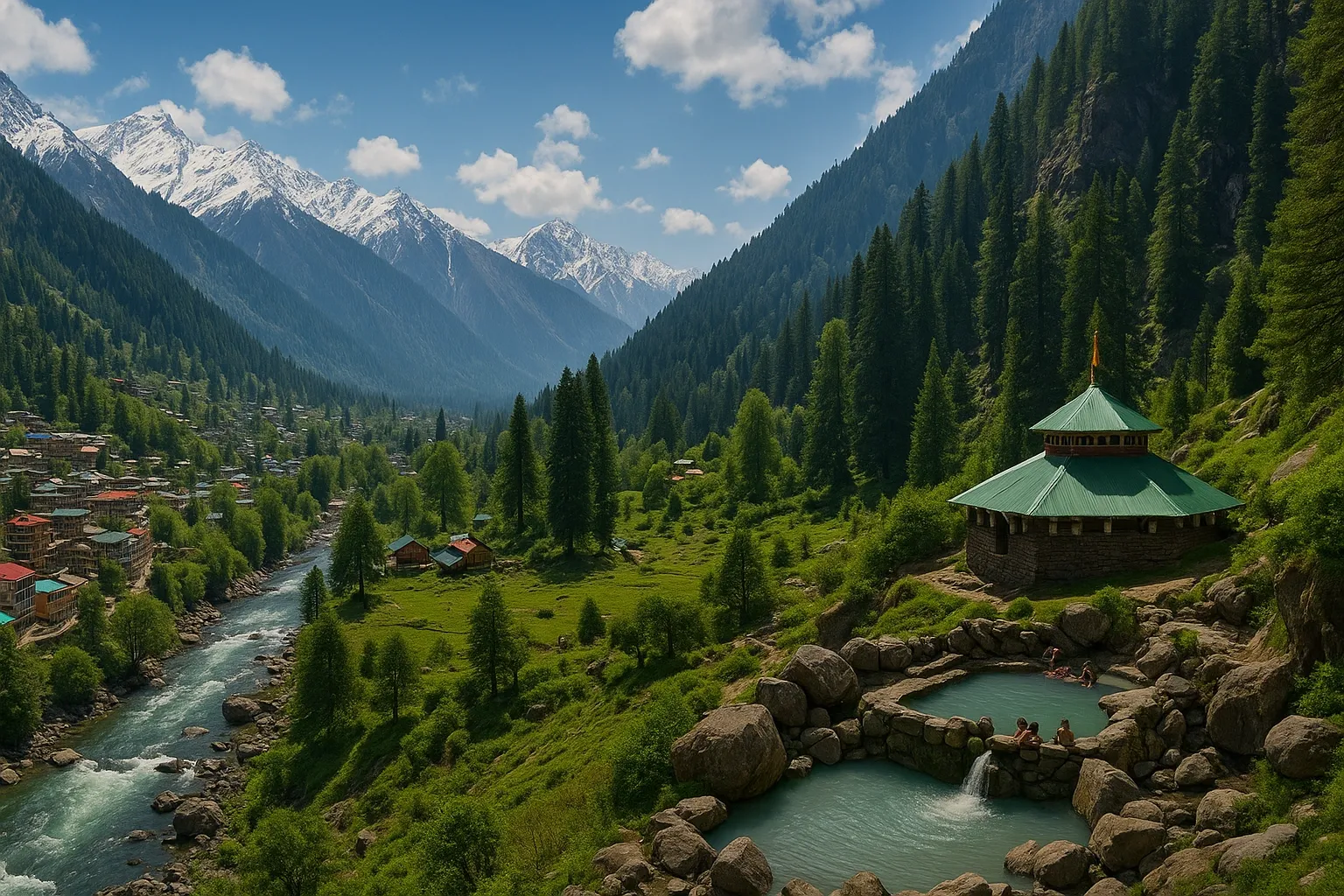 Manali-Kasol-Kheerganga
