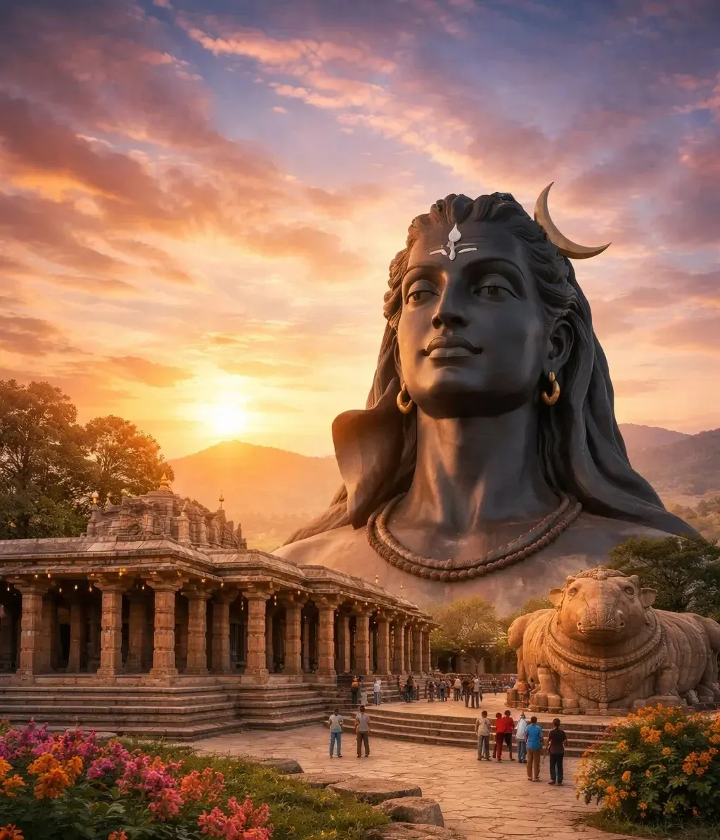Adiyogi and Lepakshi Temple