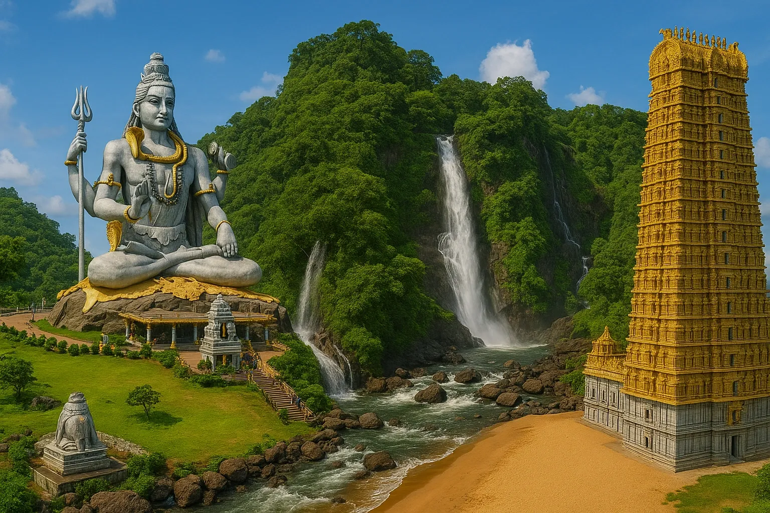 Gokarna-Dandeli-Murudeshwar