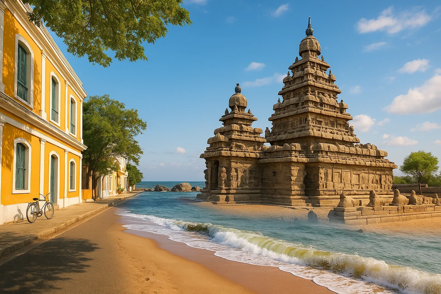 Pondicherry-Mahabalipuram